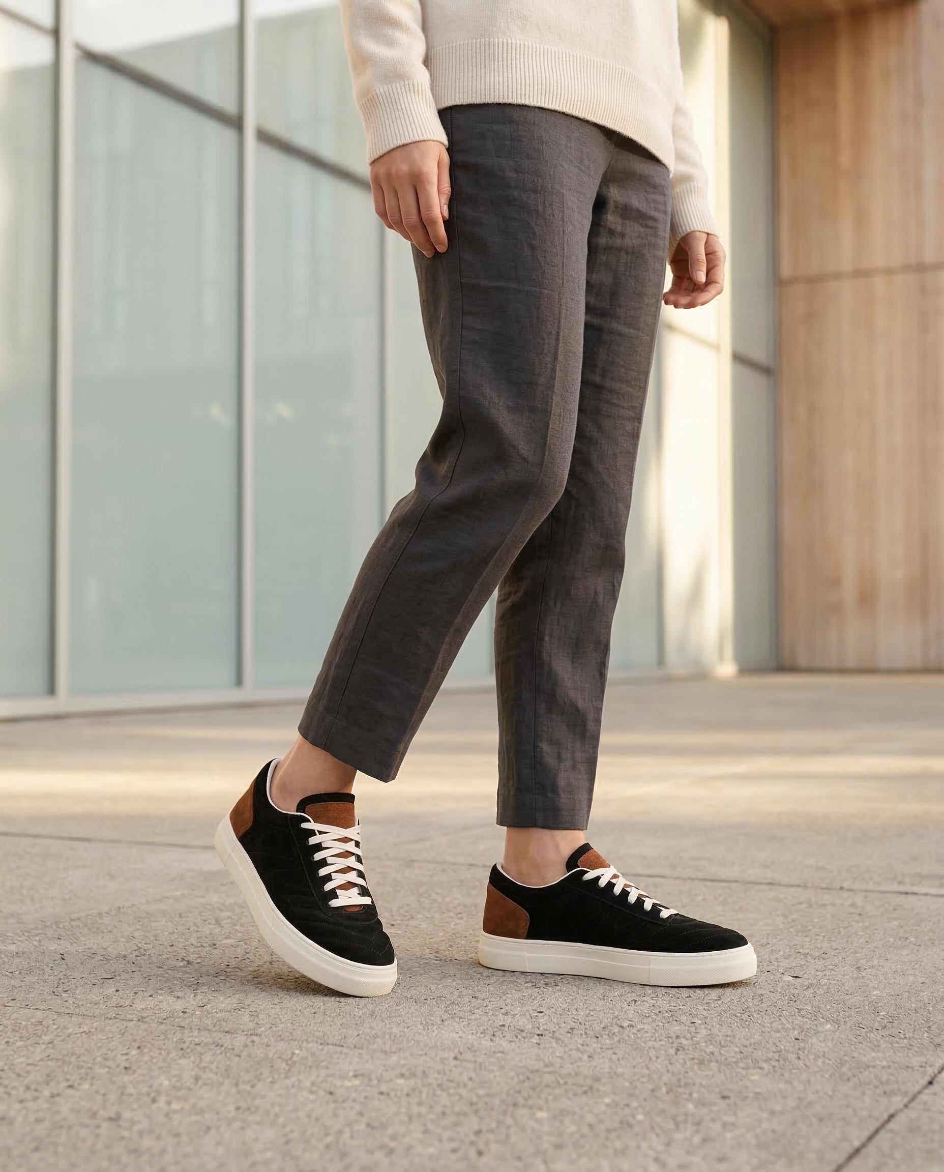 The Jet Quilted Sneaker