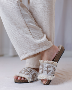 Sand Beige Crochet