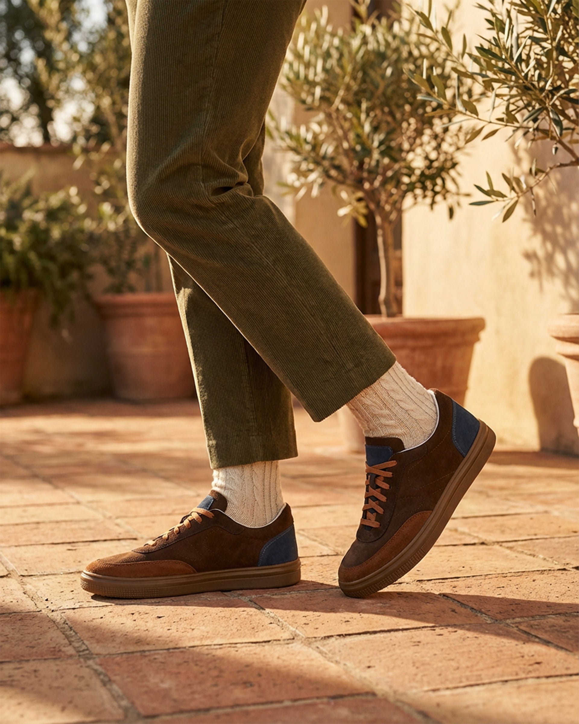 The Clay Suede Sneaker