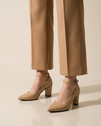 The Faye Strap Heel