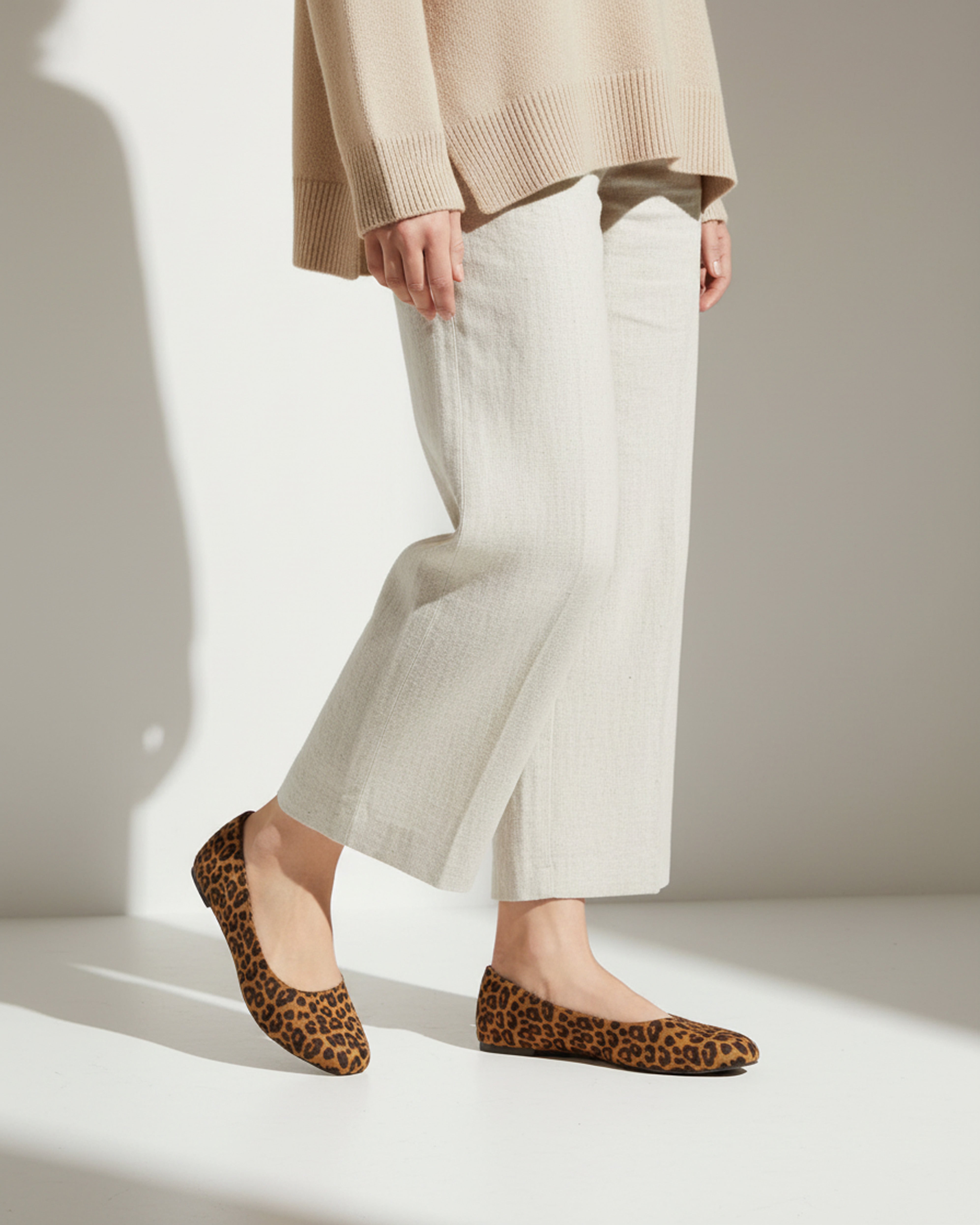 The Mila Leopard Flat