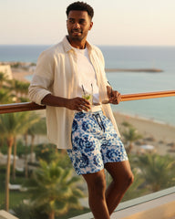 شورت سباحة أزرق سبلاش