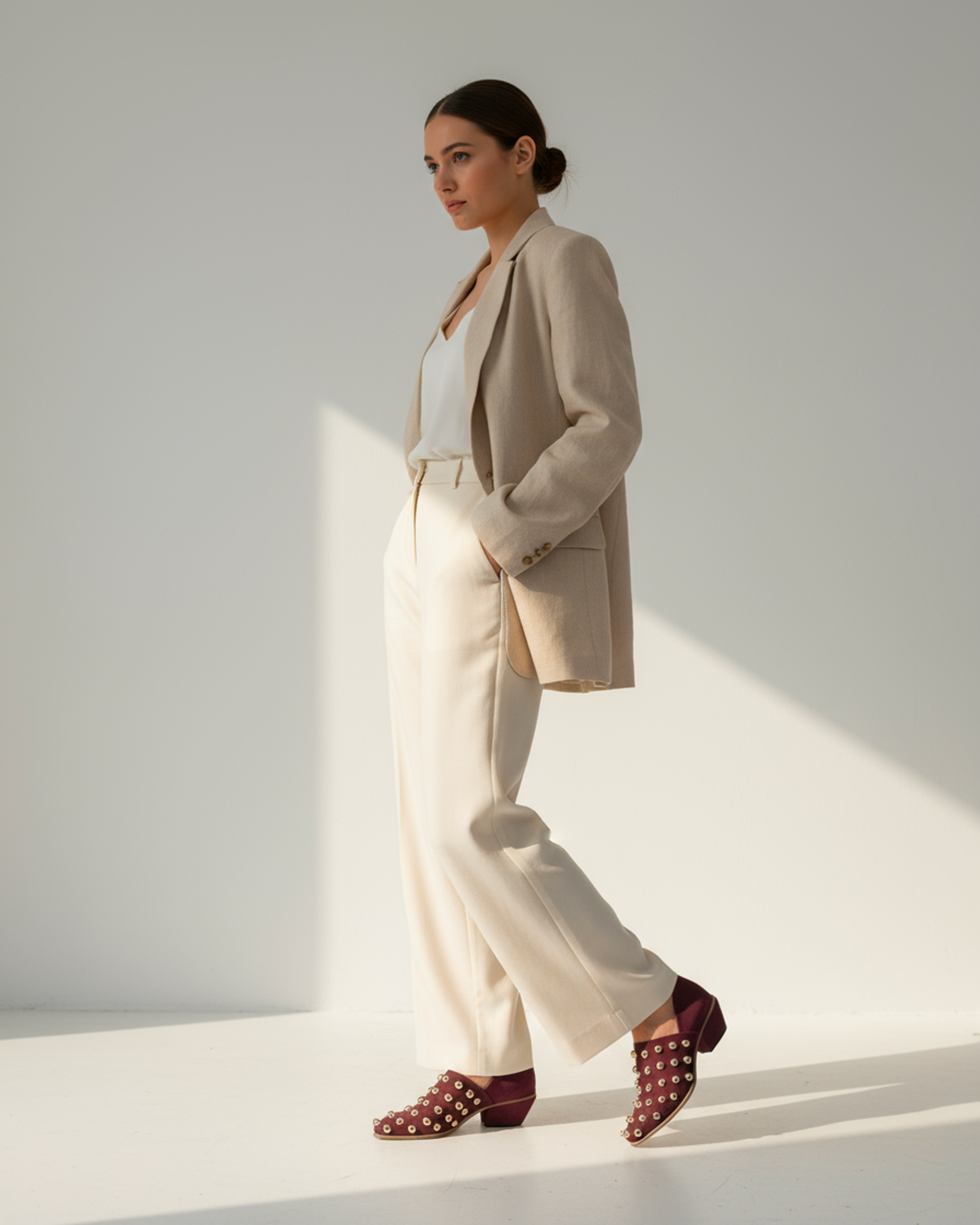 The Nova Mule - Burgundy