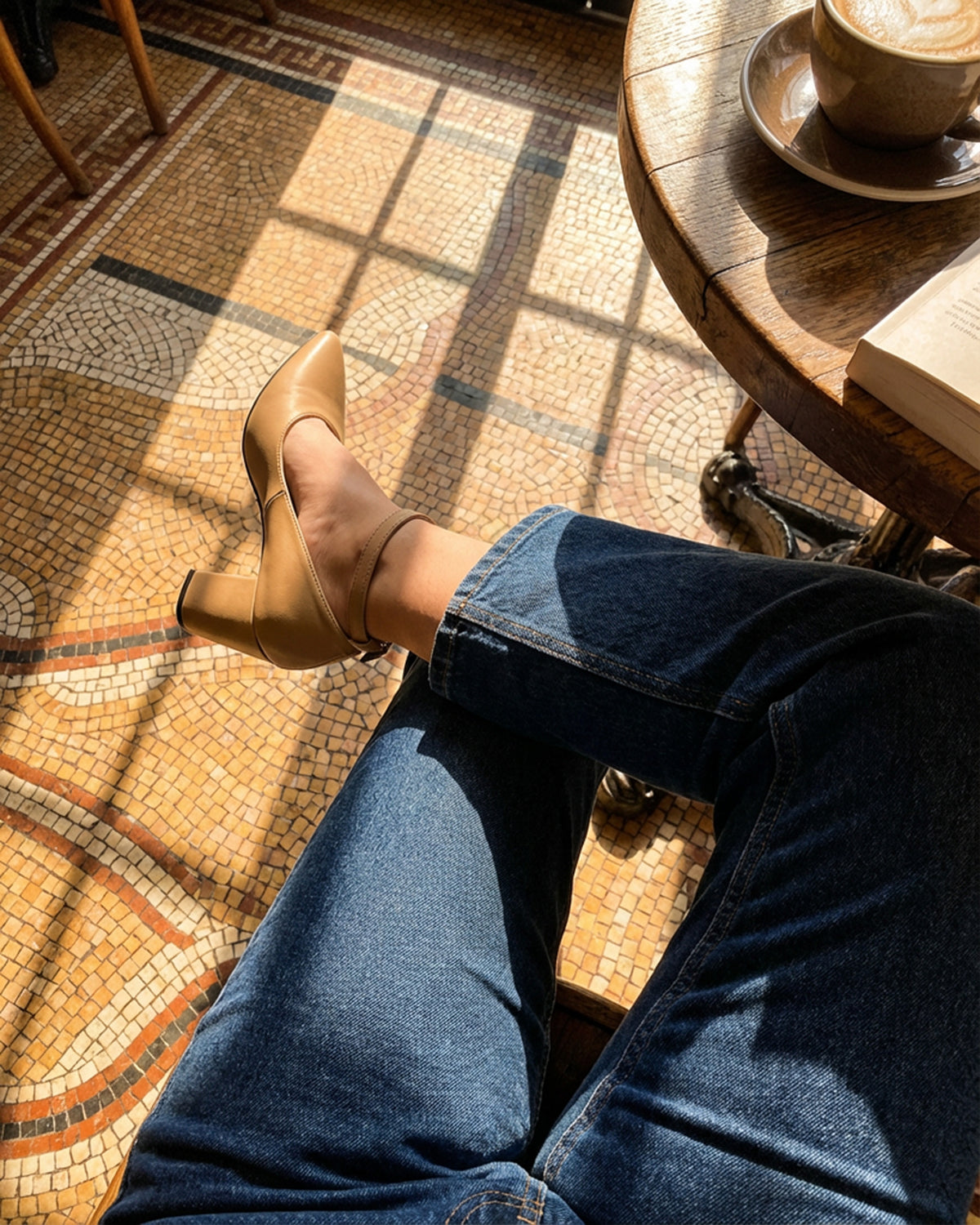 The Faye Strap Heel