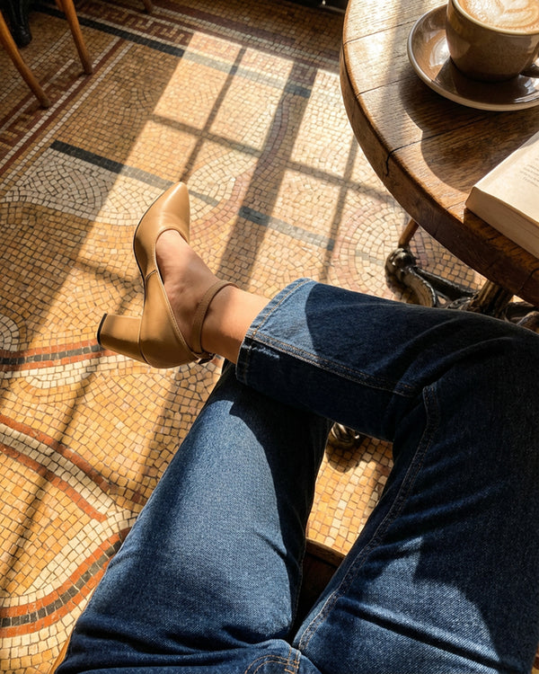 The Faye Strap Heel