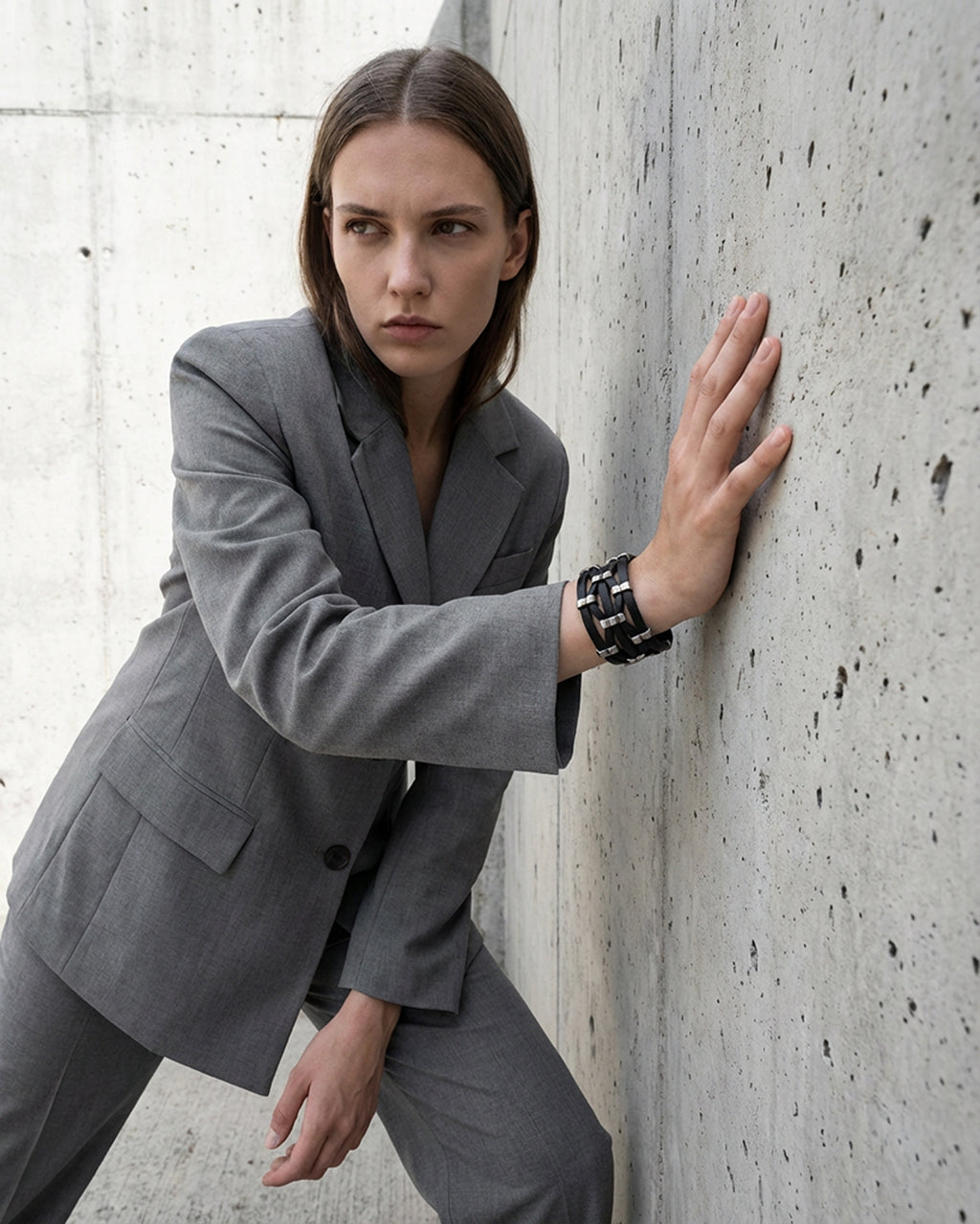 The Kaia Leather Bracelet