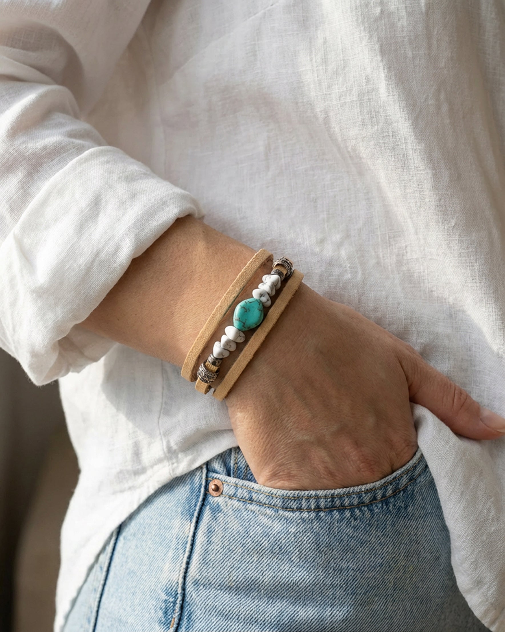 The Naya Turquoise Bracelet Main image
