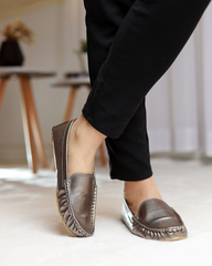 Bronze Eclipse Moccasins