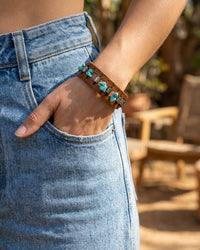 The Gaia Turquoise Bracelet