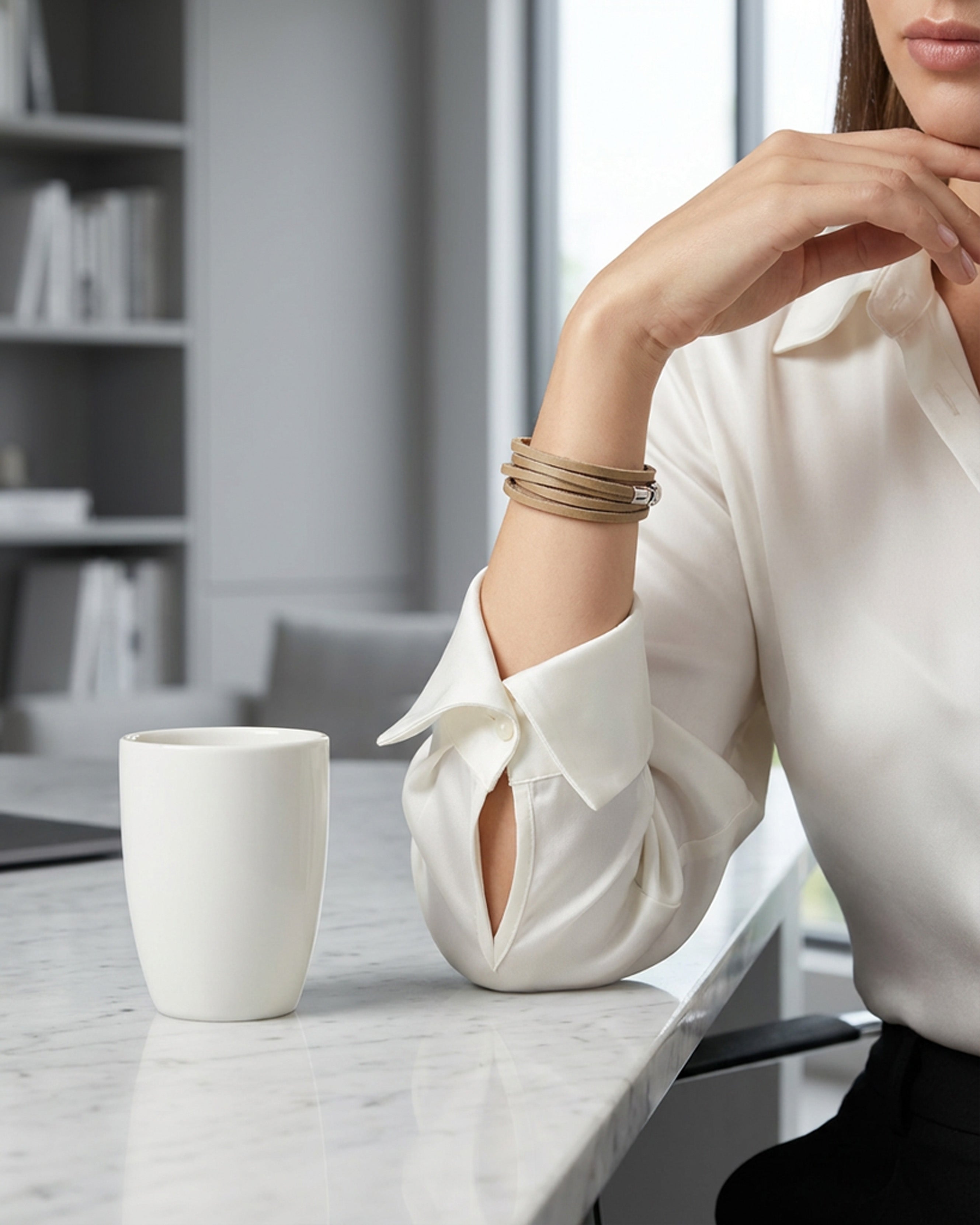 The Reed Leather Bracelet