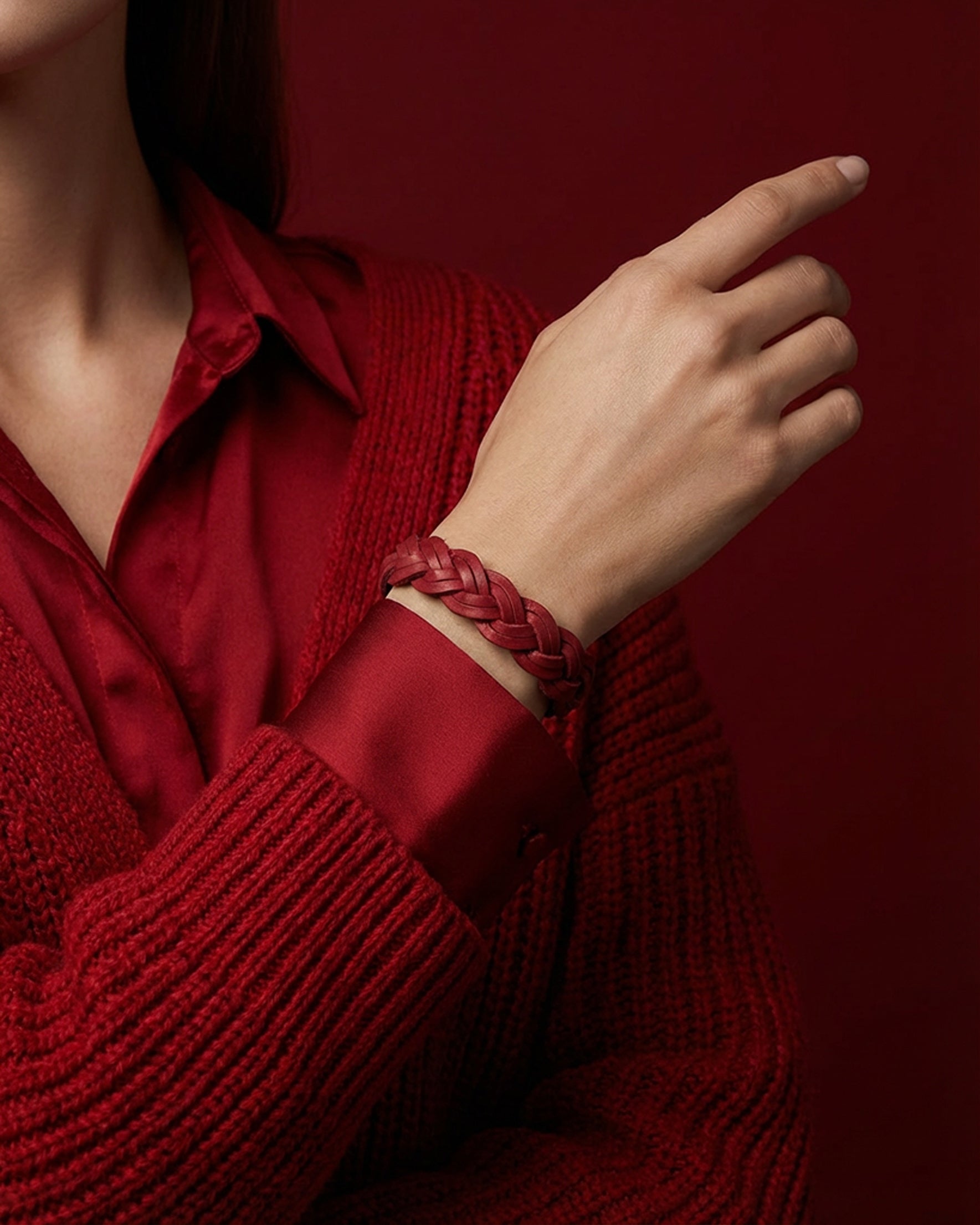 The Amara Braided Bracelet Secondary image