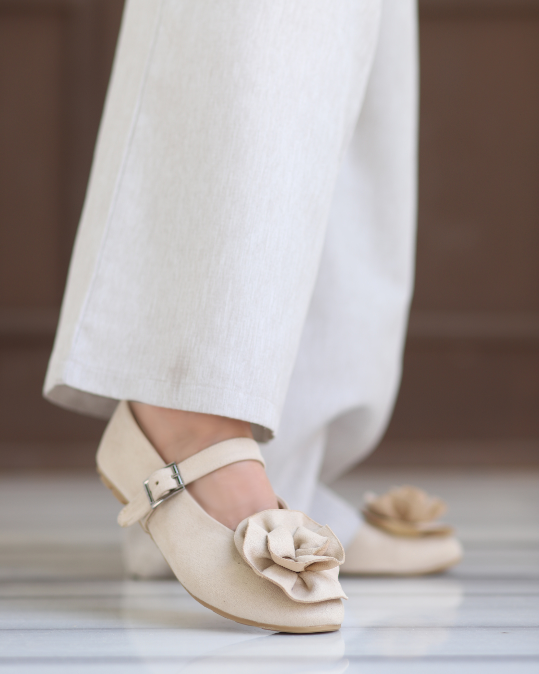 Ivory Petal Ballerina