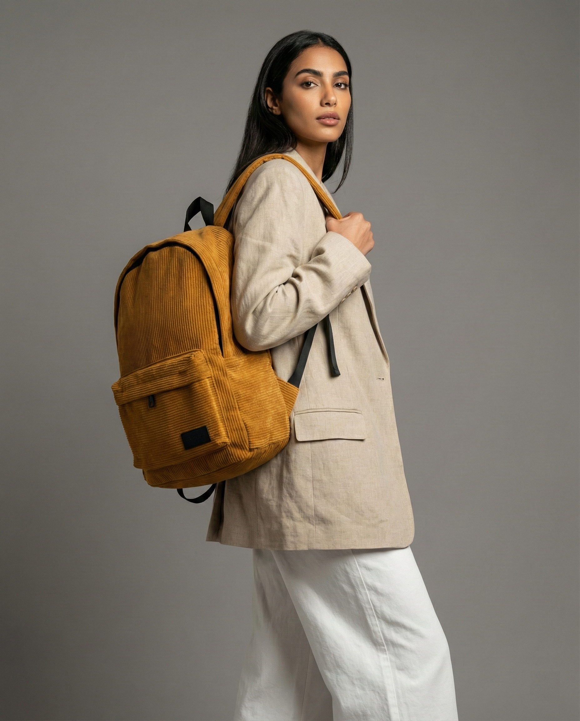 The Atlas Corduroy Backpack Secondary image