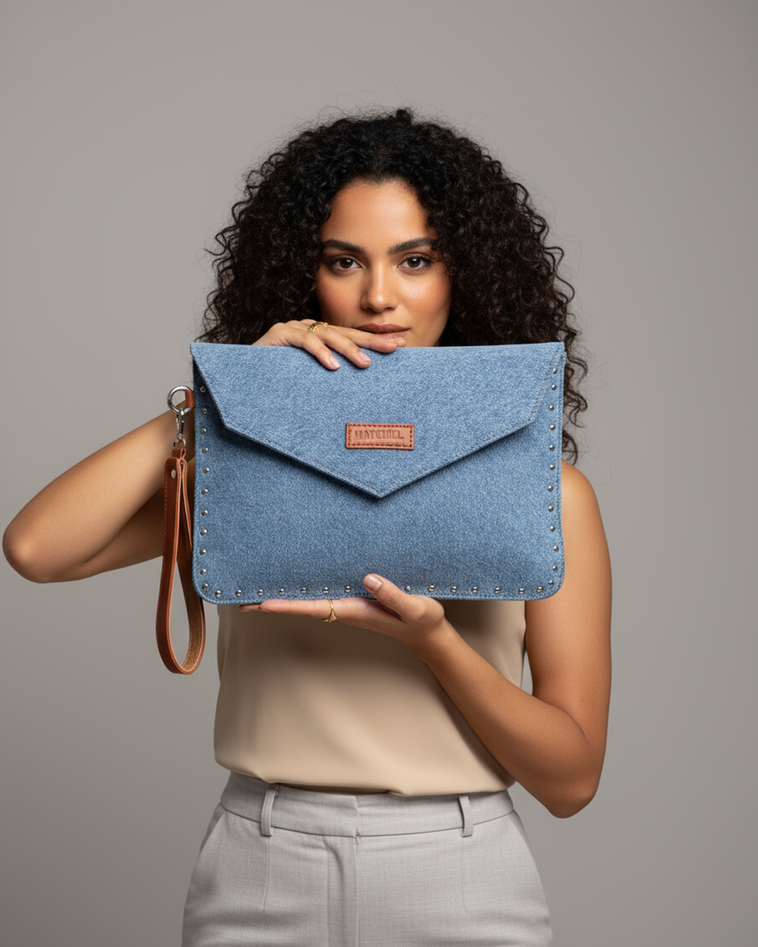 Denim Delight Clutch Main image