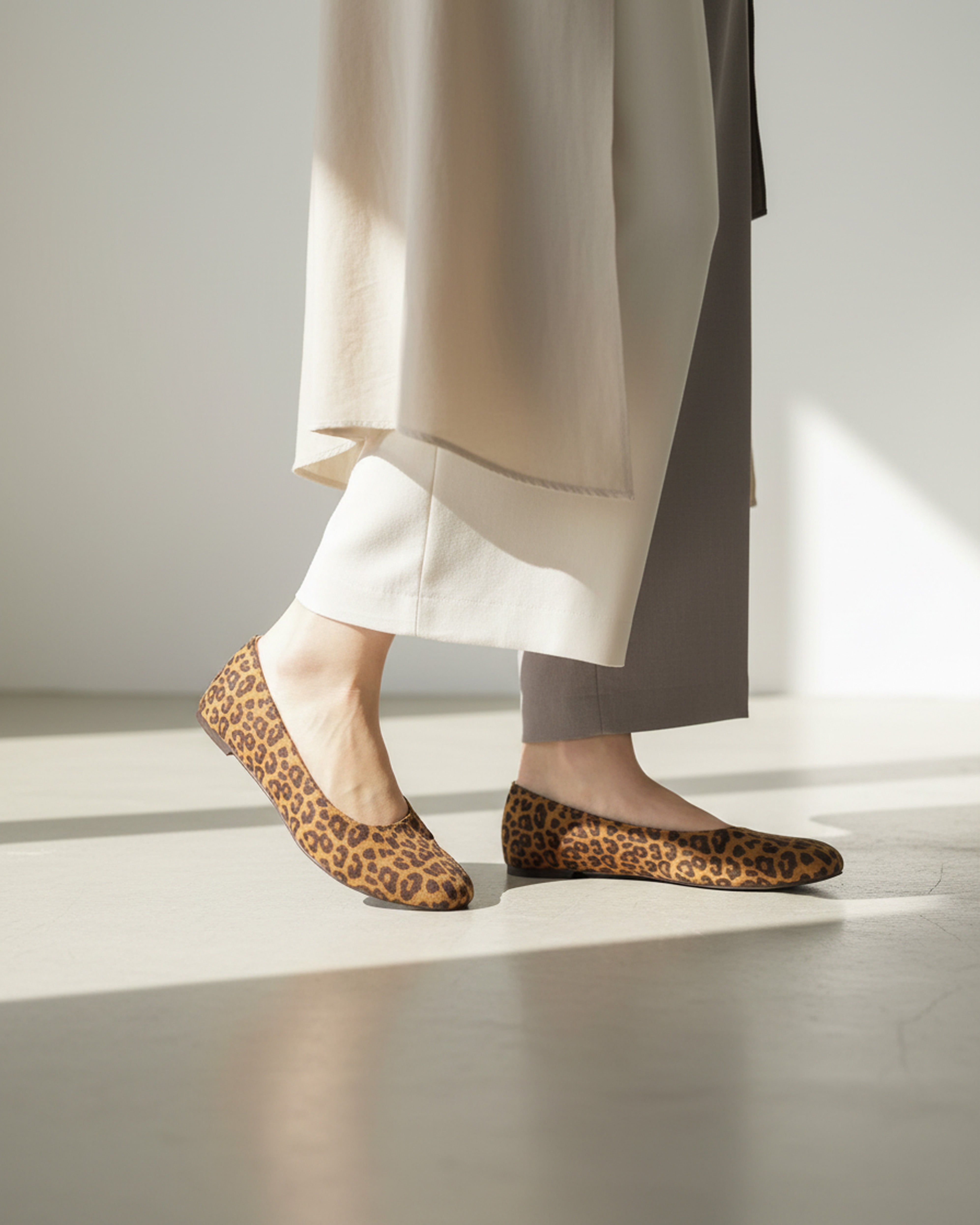 The Mila Leopard Flat