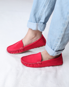 Crimson  Moccasins