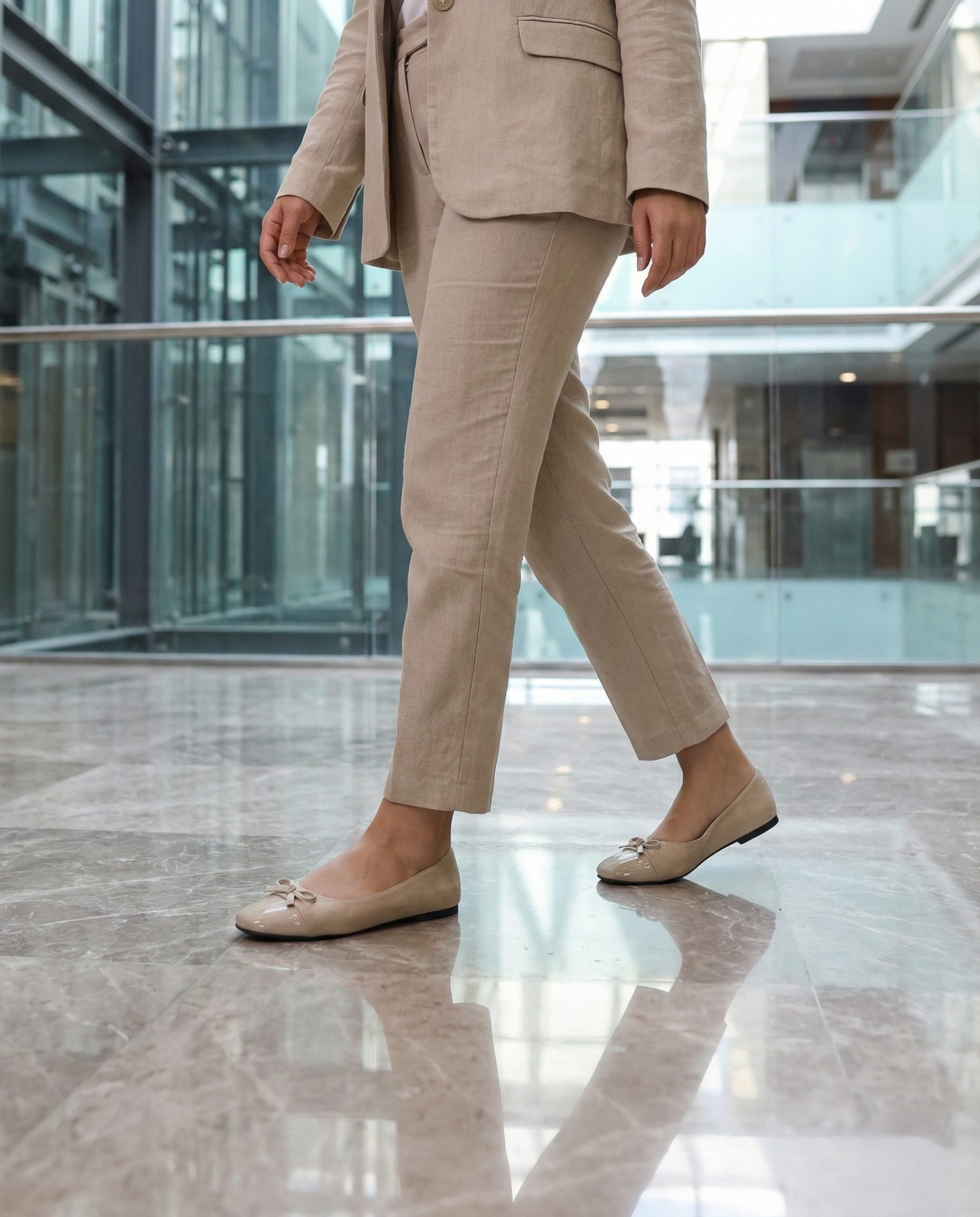 Luna Flat – Beige