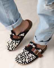 Midnight Pearl Clogs