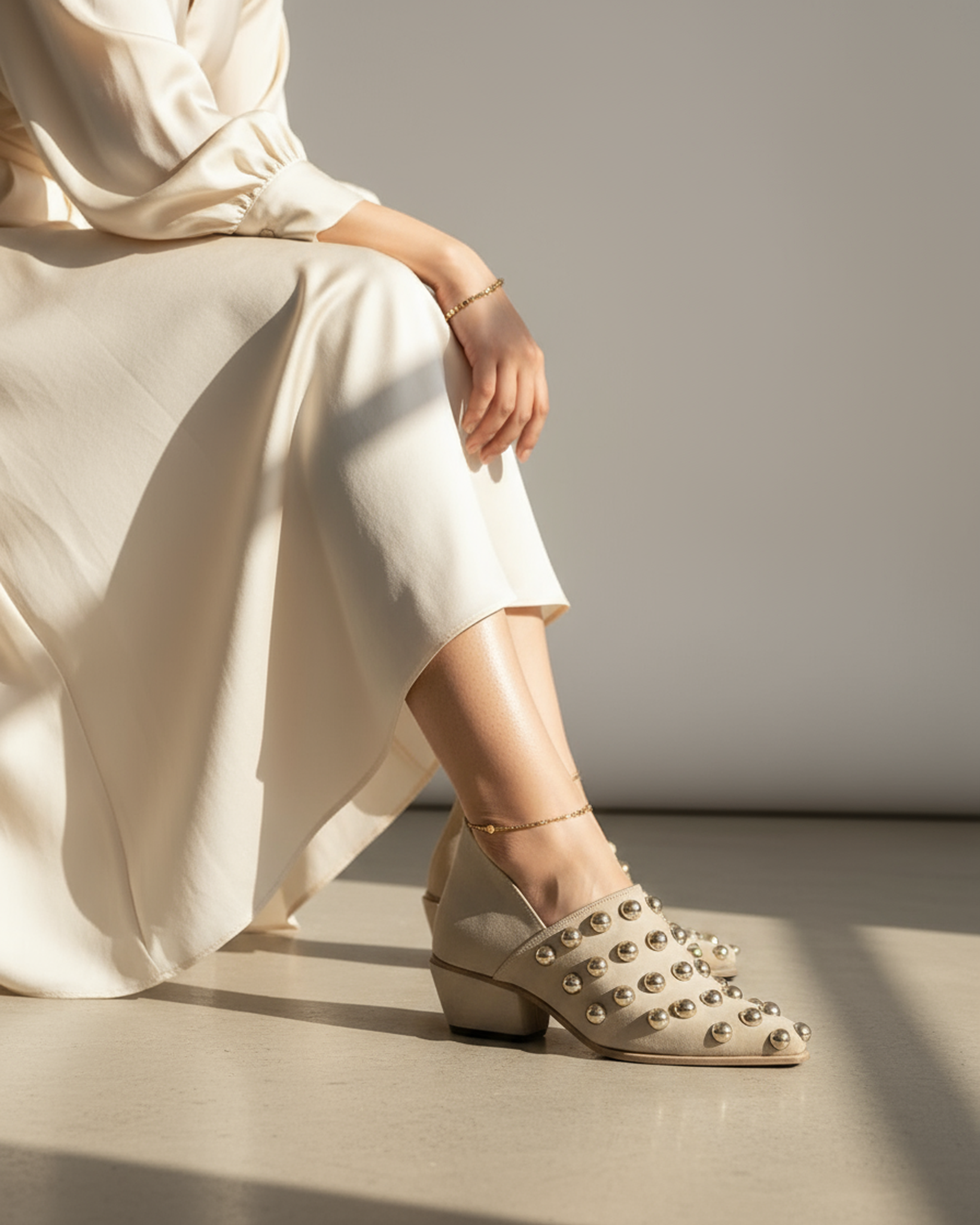 The Nova Mule - Beige Secondary image
