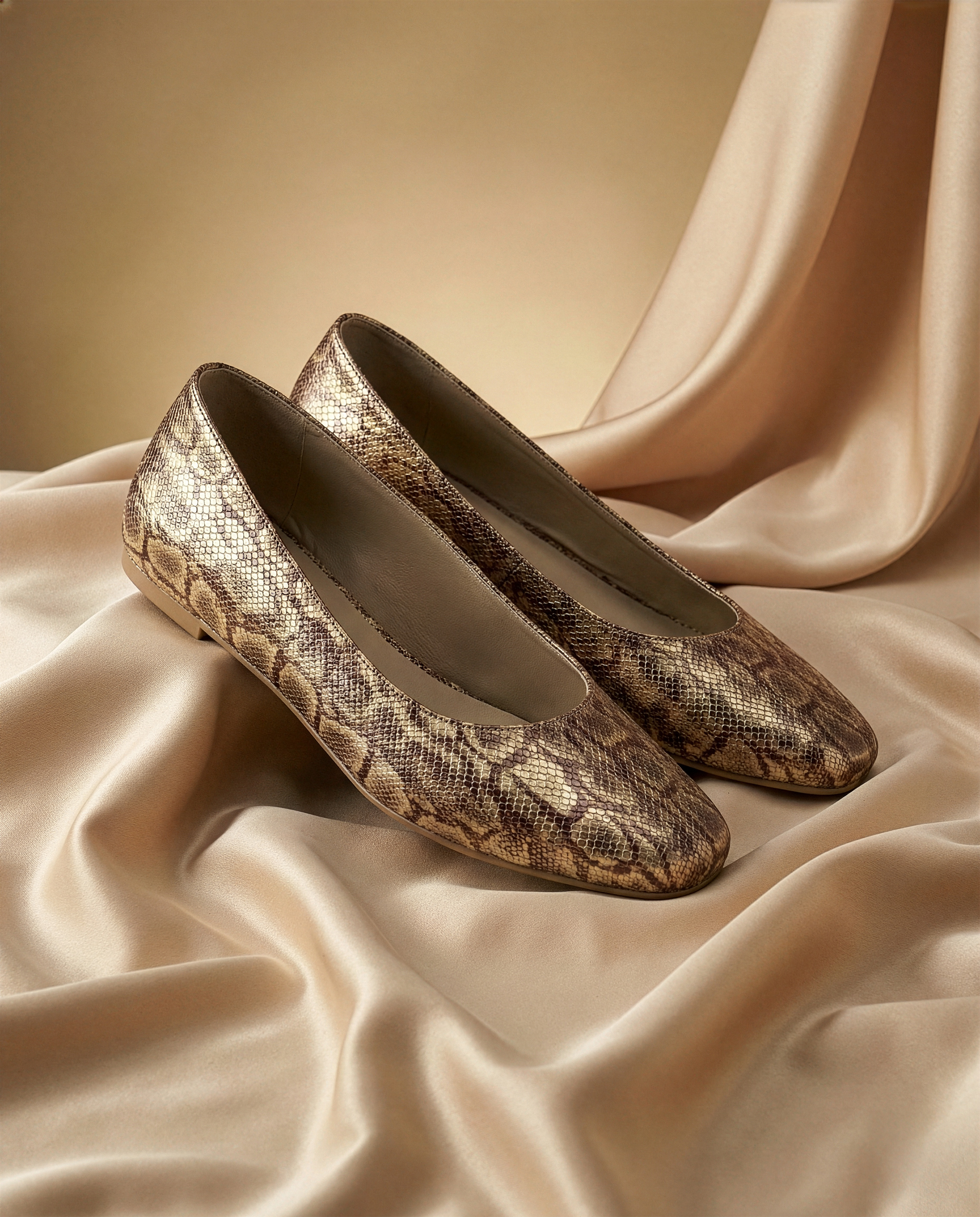 The Sienna Bronze Flat