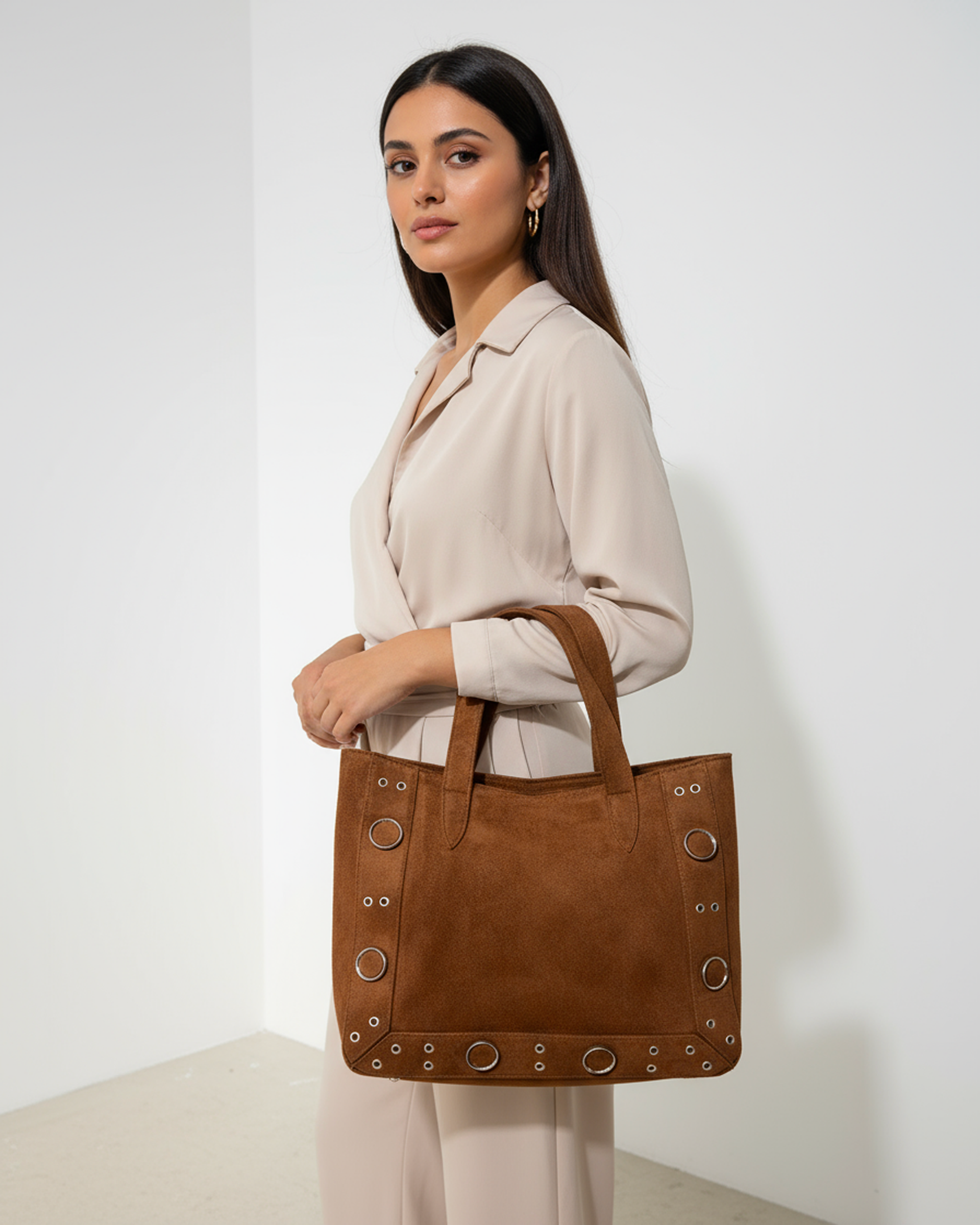 The Orbit Tote - Havane