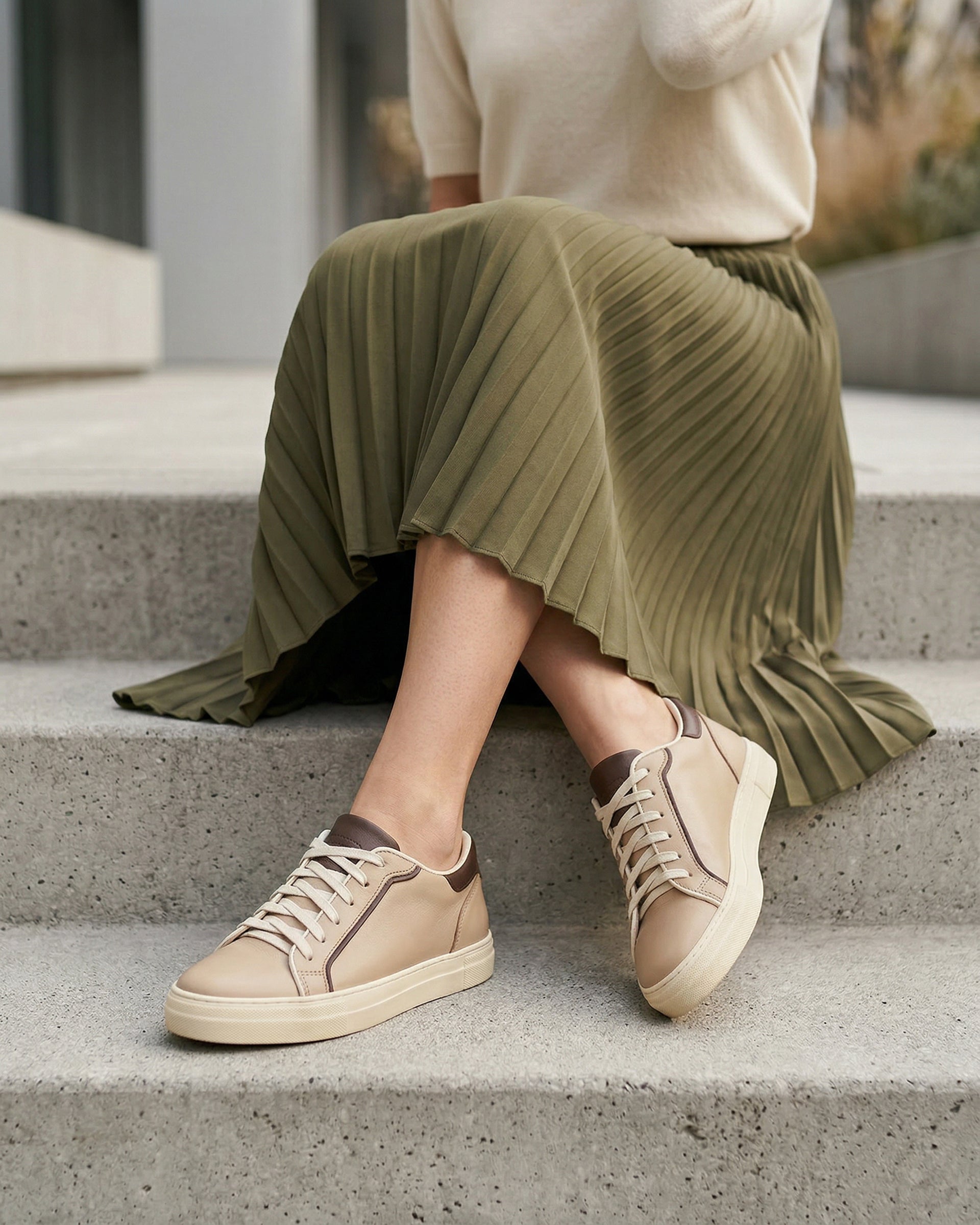 The Tate Contrast Sneaker