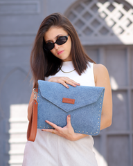 Denim Delight Clutch