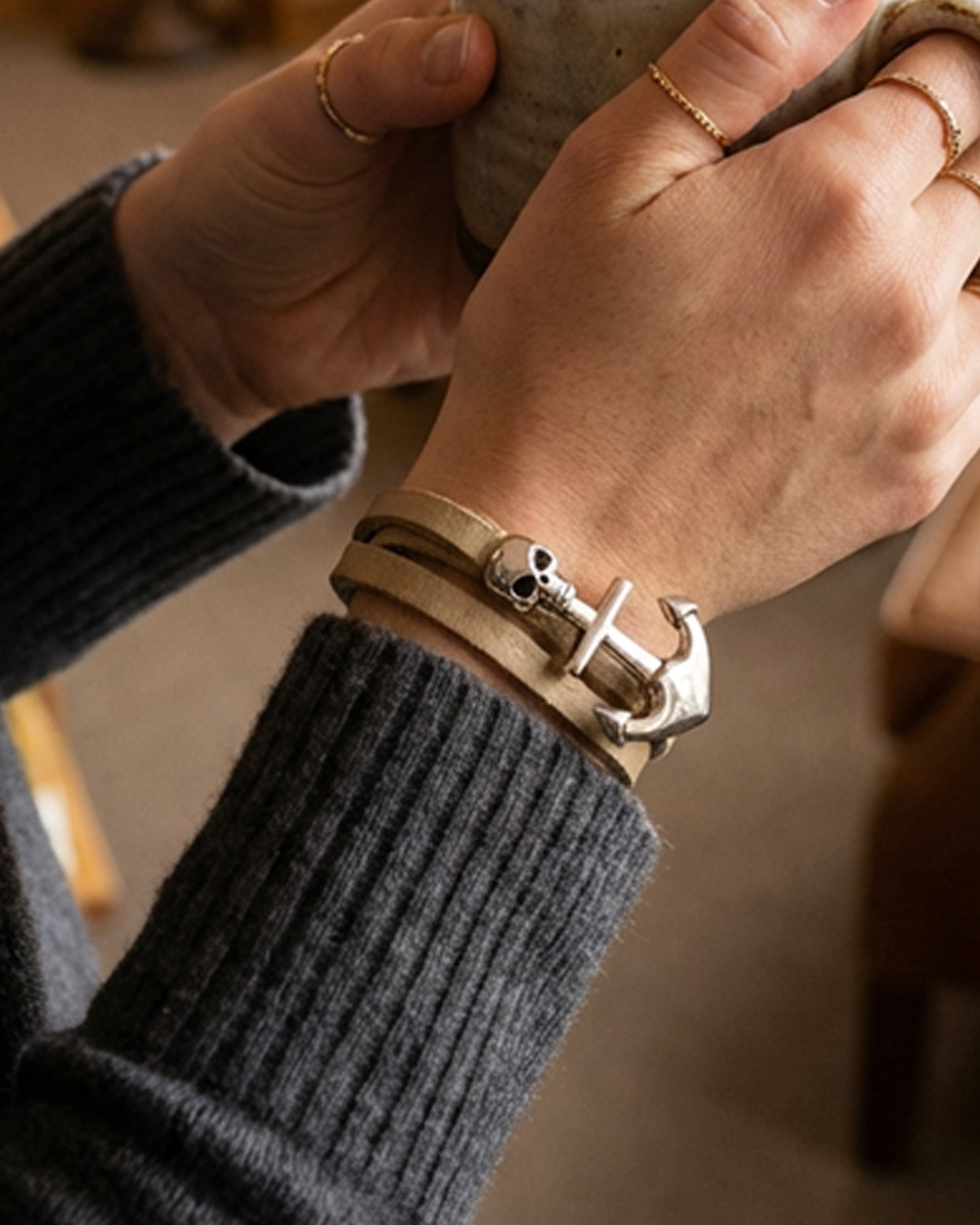 The Cove Leather Bracelet Main image