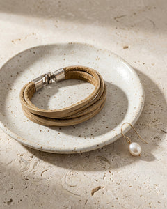 The Reed Leather Bracelet