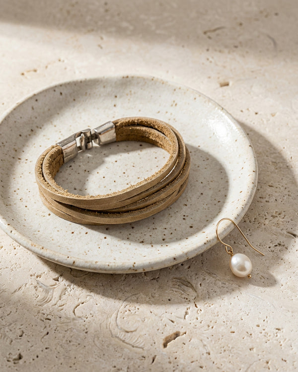 The Reed Leather Bracelet