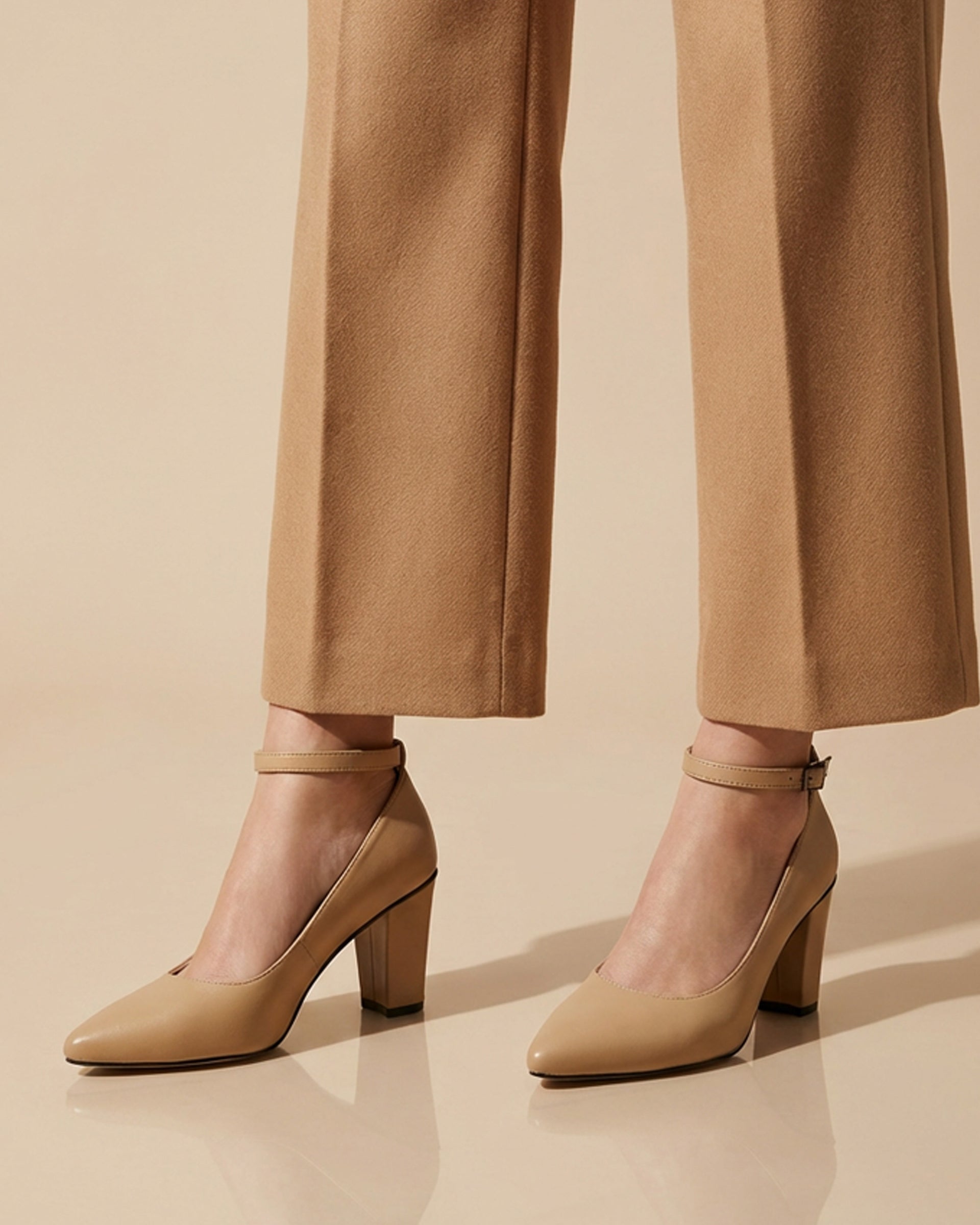 The Faye Strap Heel