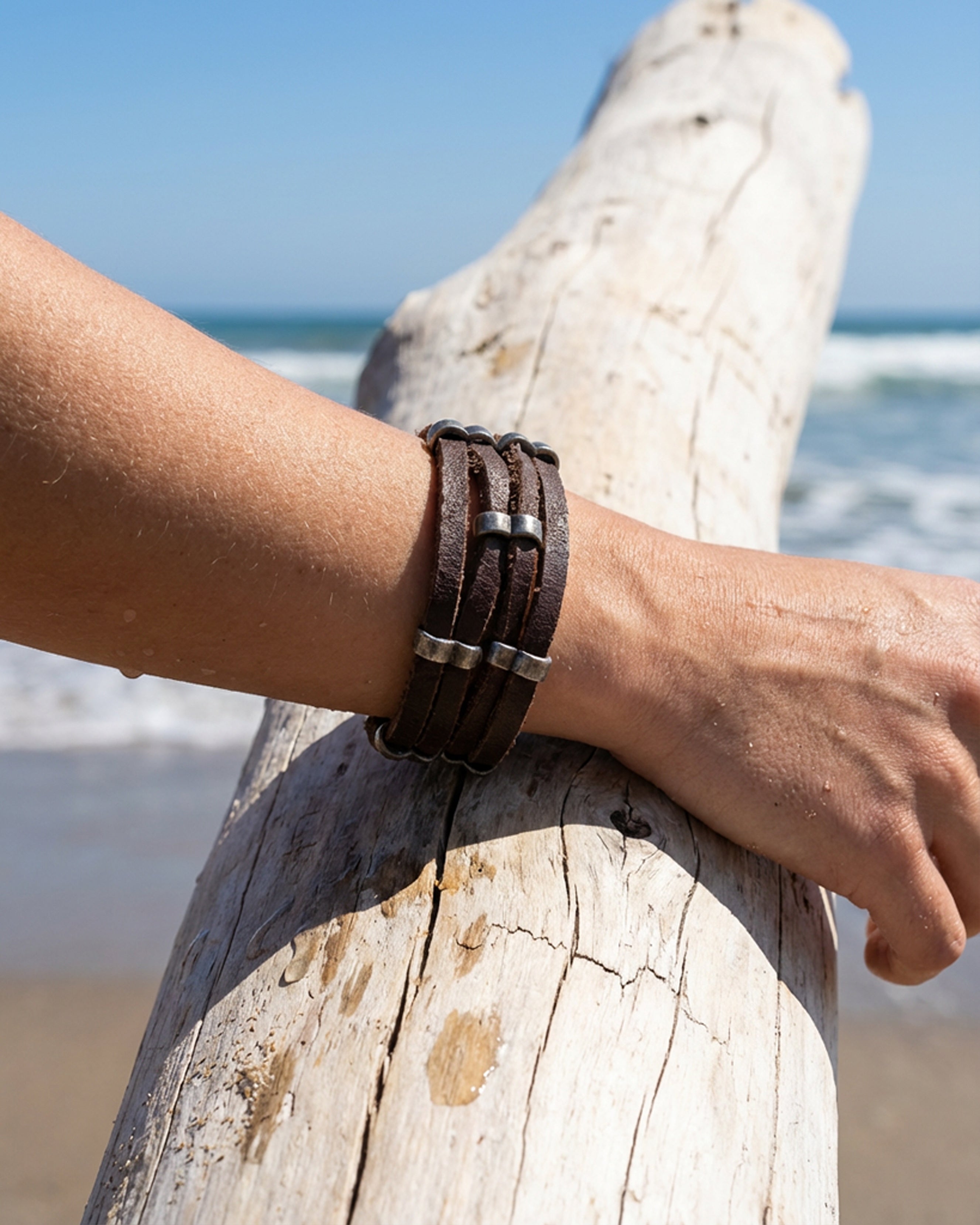 The Rowan Leather Bracelet