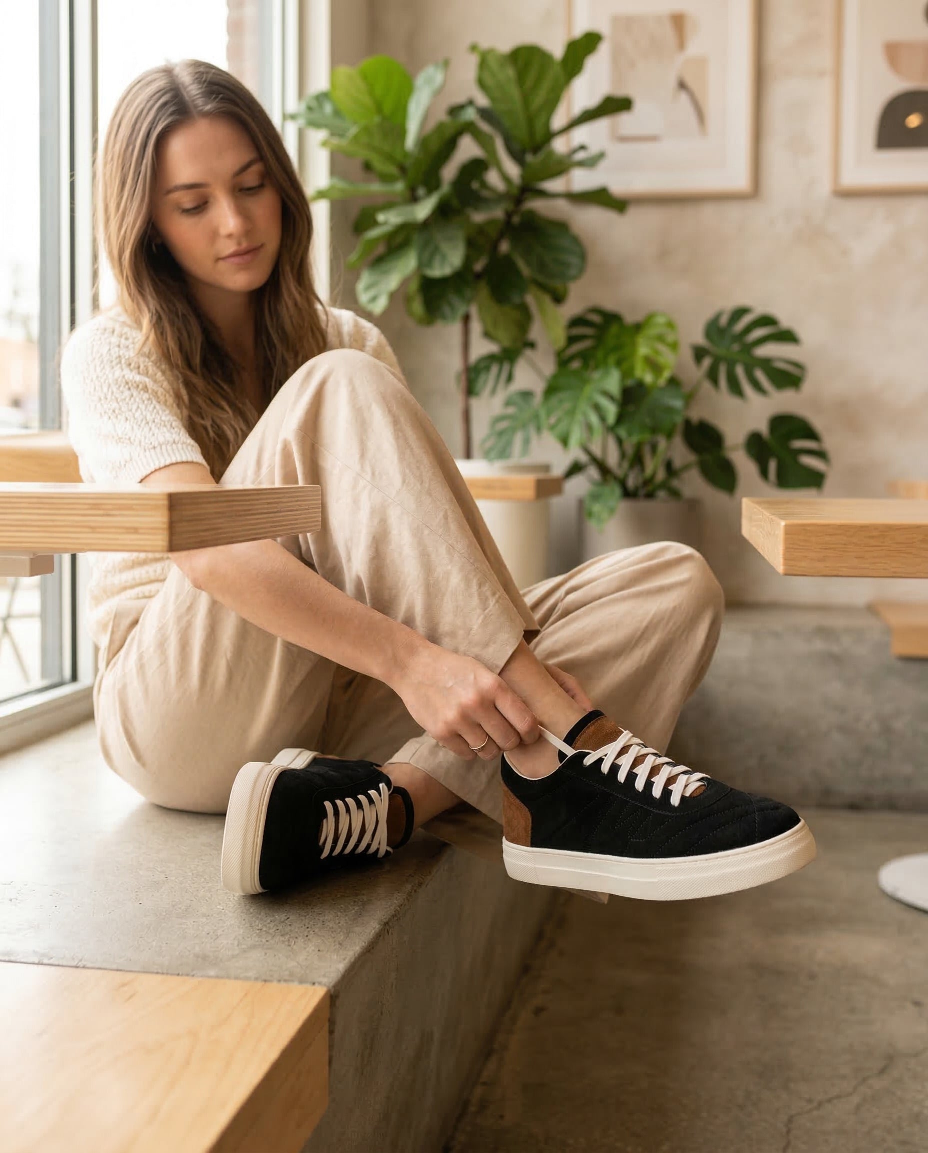 The Jet Quilted Sneaker Main image