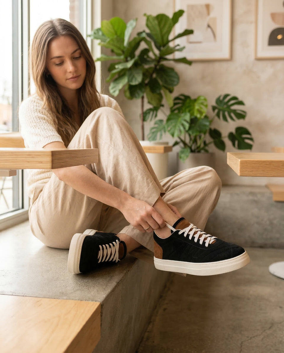 The Jet Quilted Sneaker