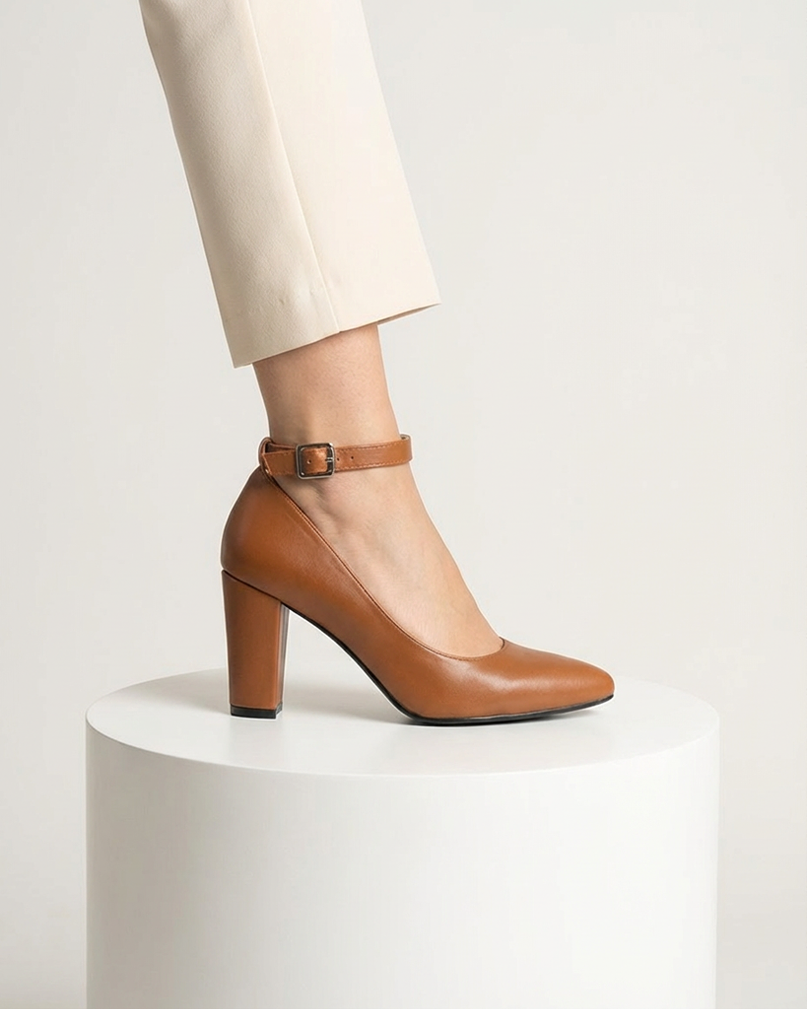 The Sahara Strap Heel