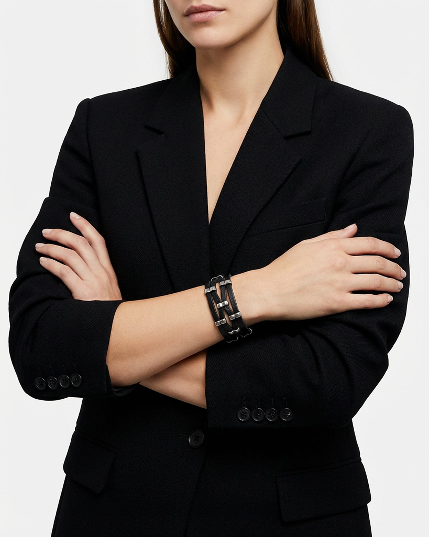 The Kaia Leather Bracelet