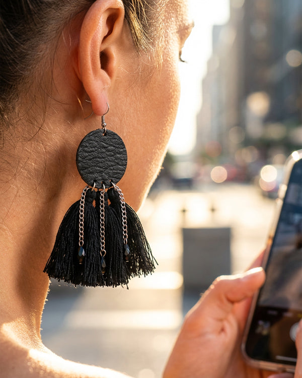 The Layla Fringe Earrings