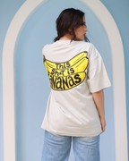 Banana - Grey Oversized Tee Shirt