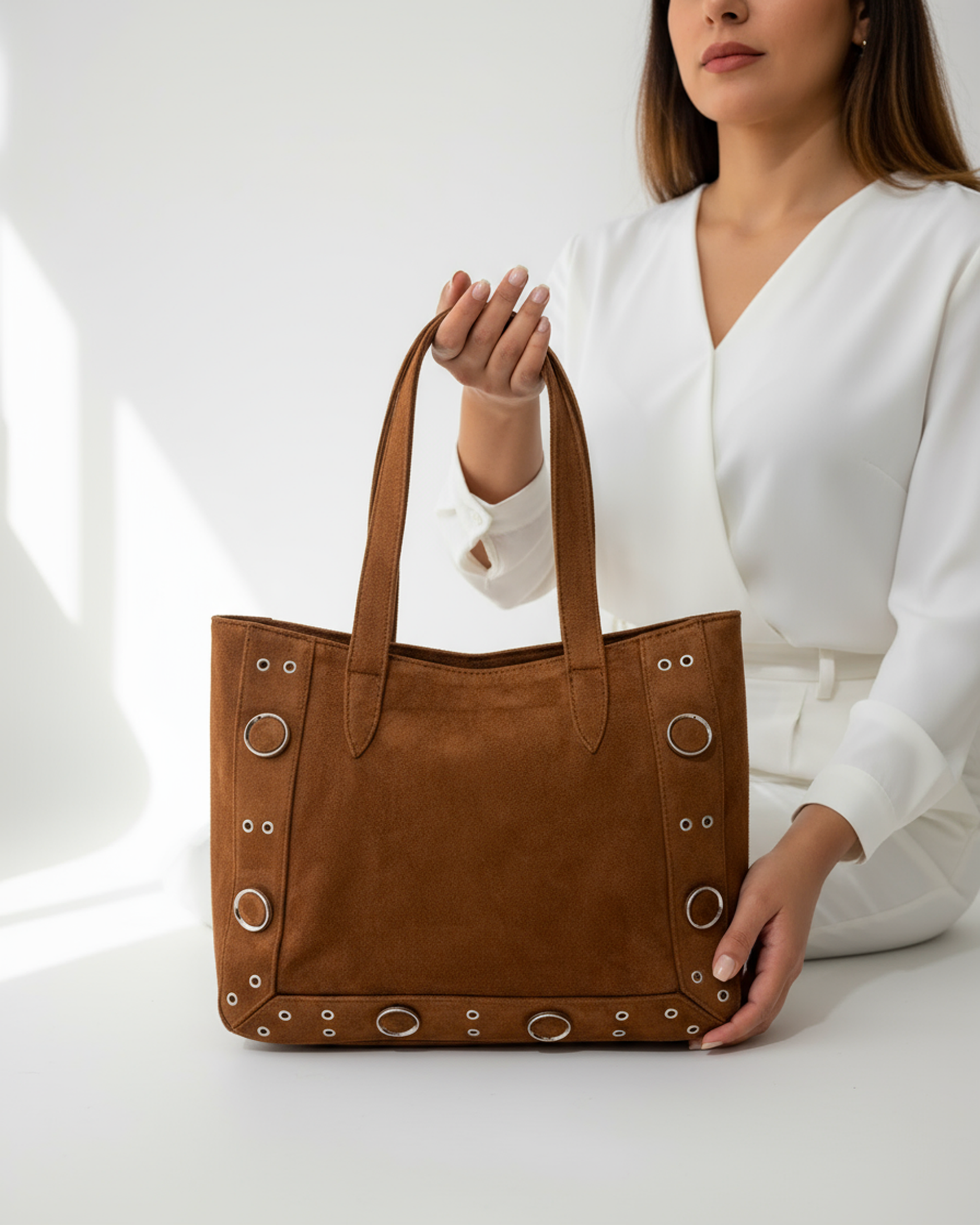 The Orbit Tote - Havane