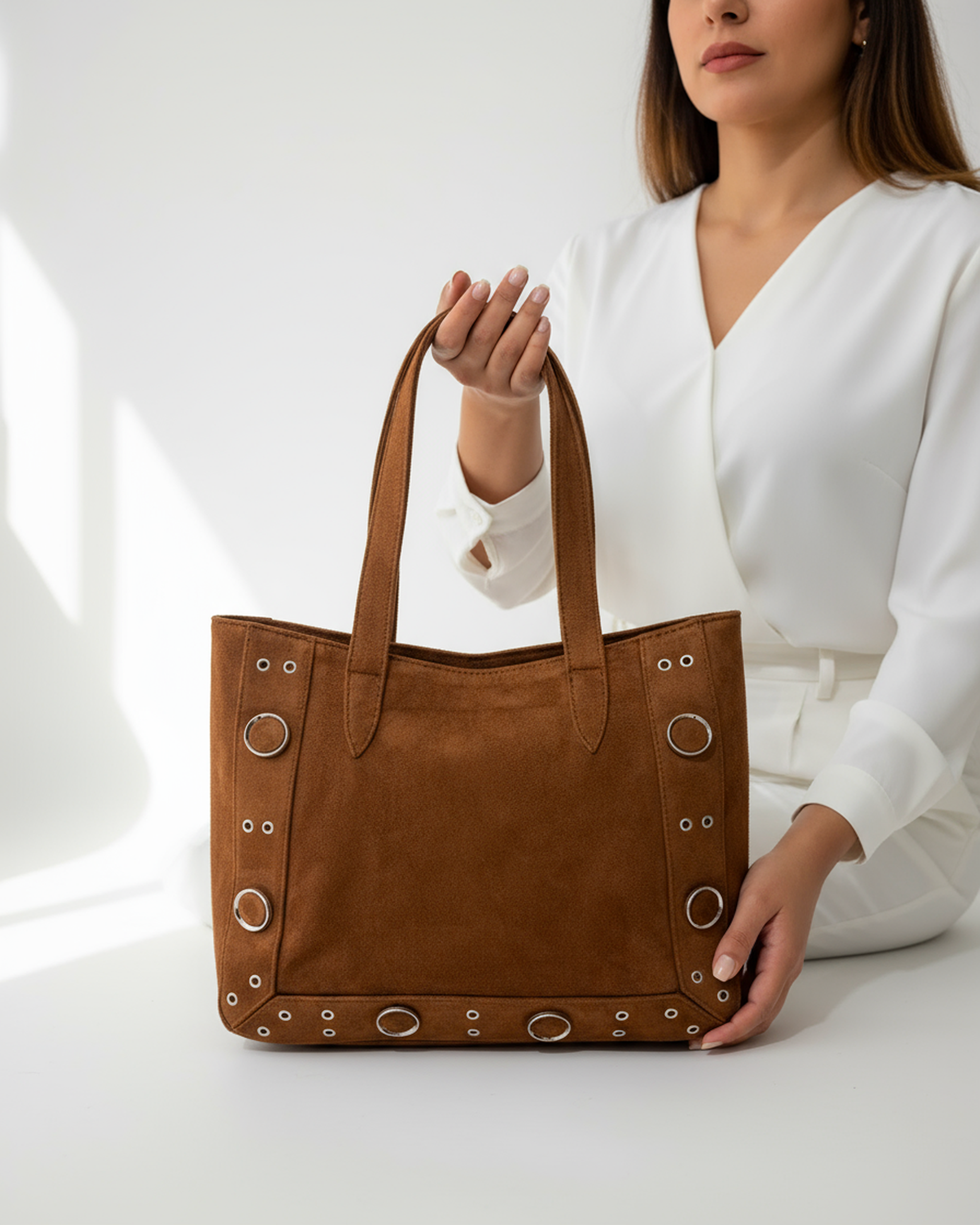 The Orbit Tote - Havane