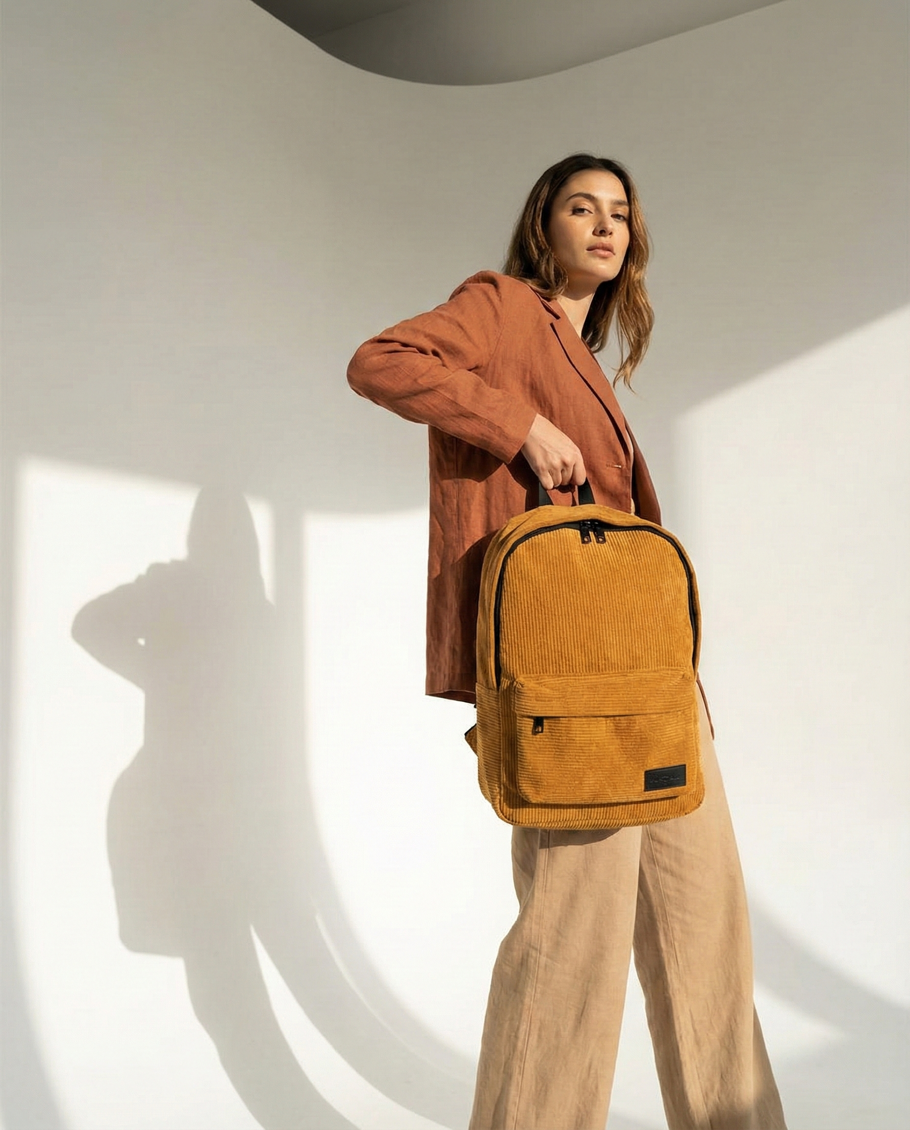The Atlas Corduroy Backpack