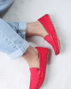 Crimson  Moccasins