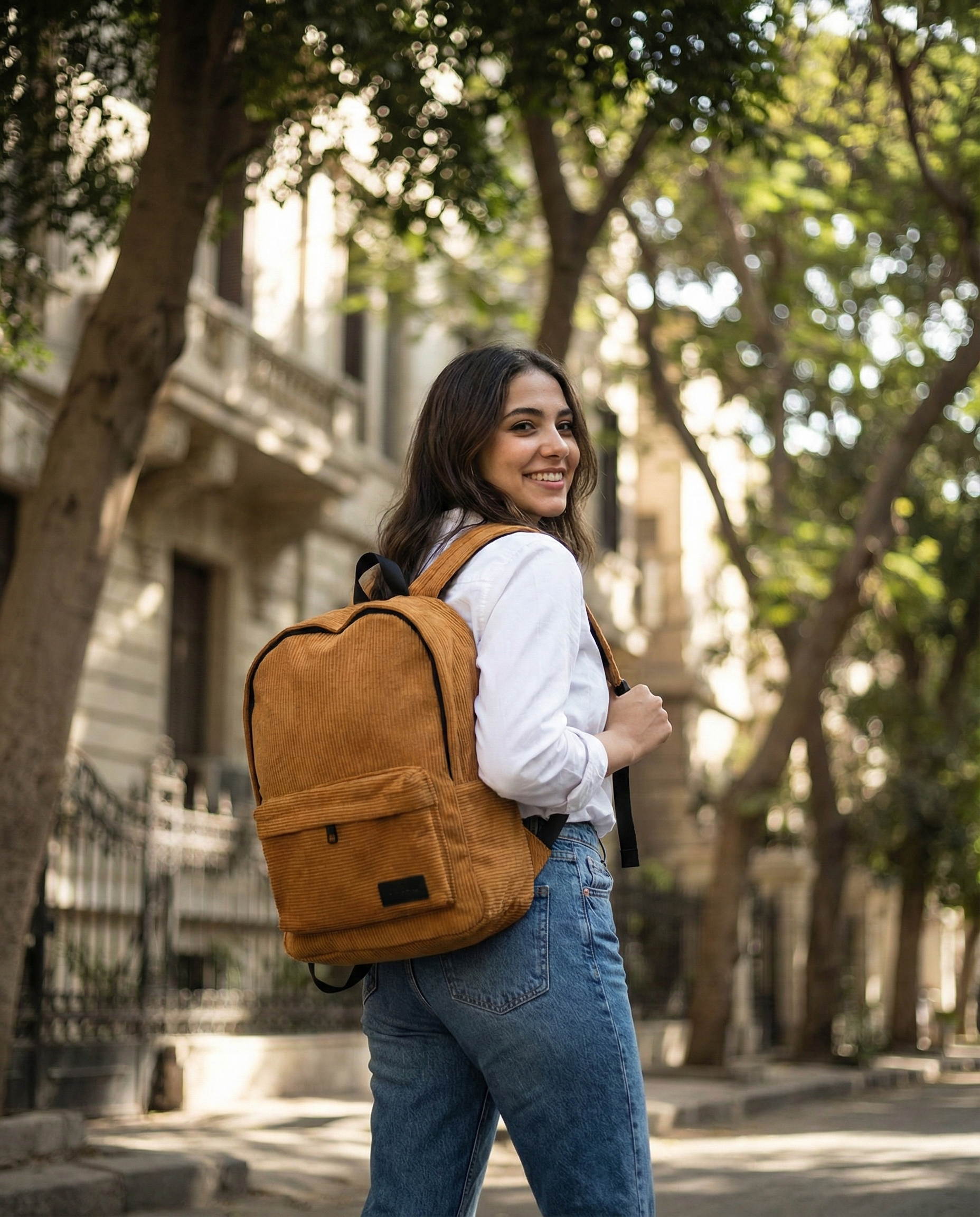 The Atlas Corduroy Backpack