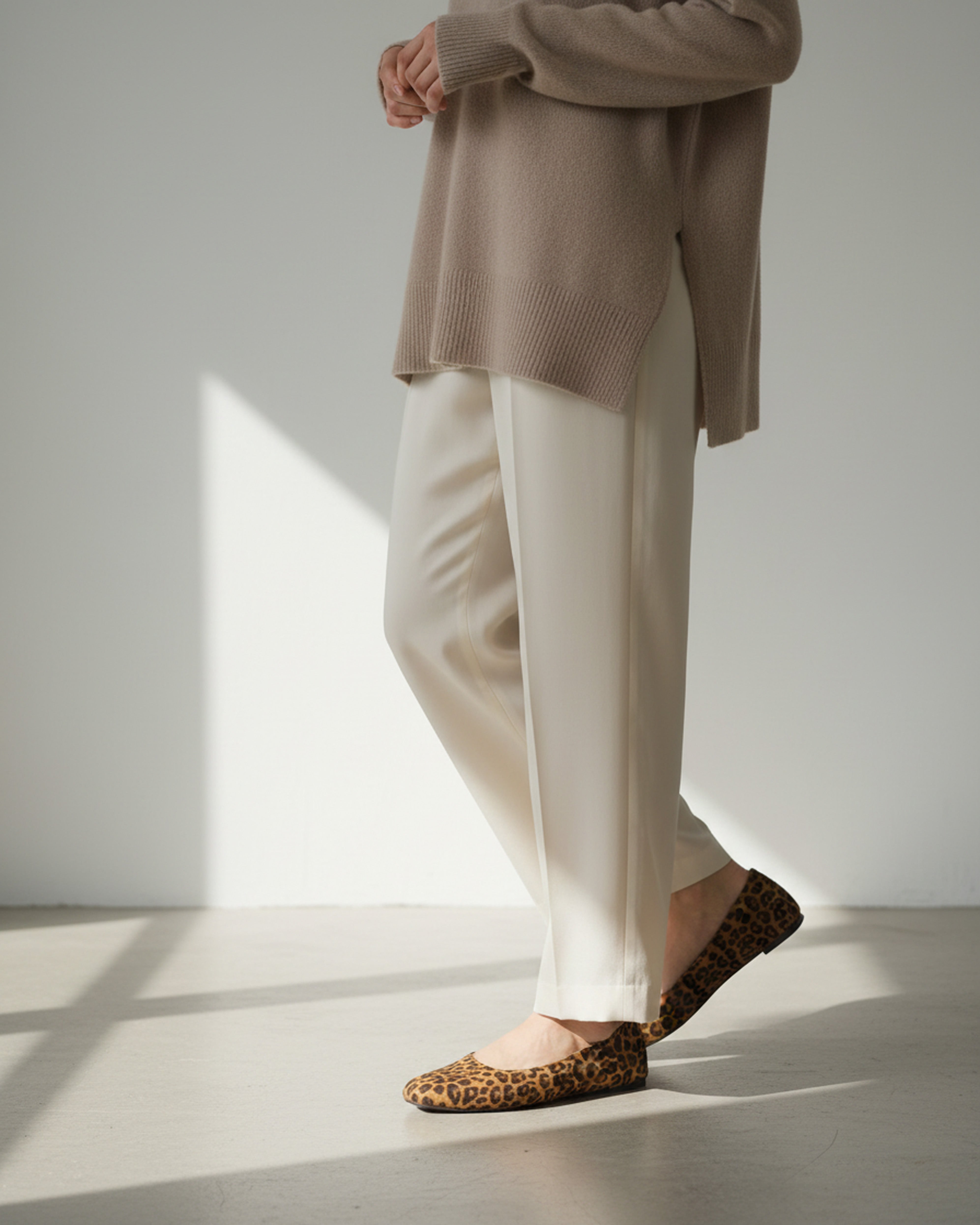 The Mila Leopard Flat