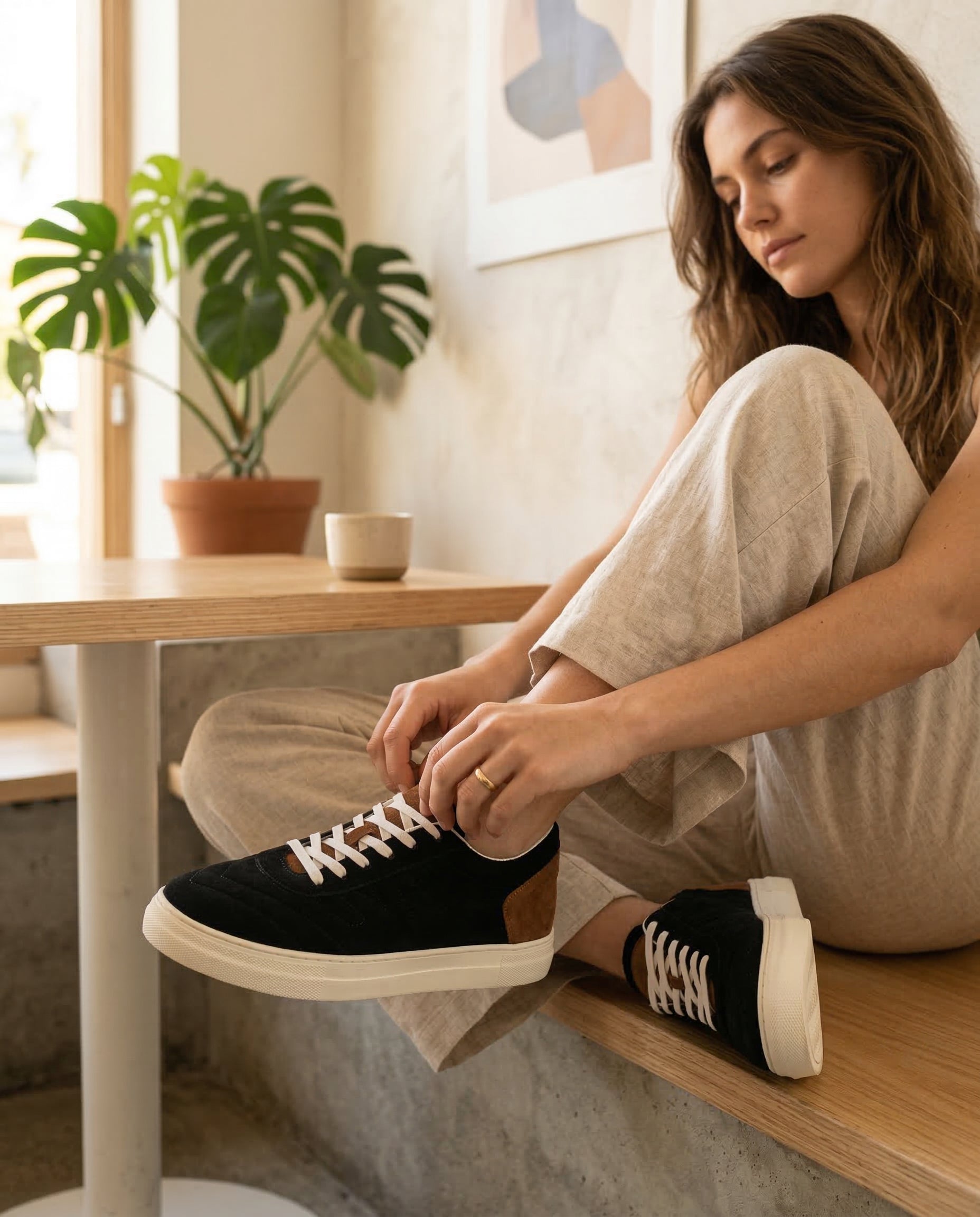 The Jet Quilted Sneaker