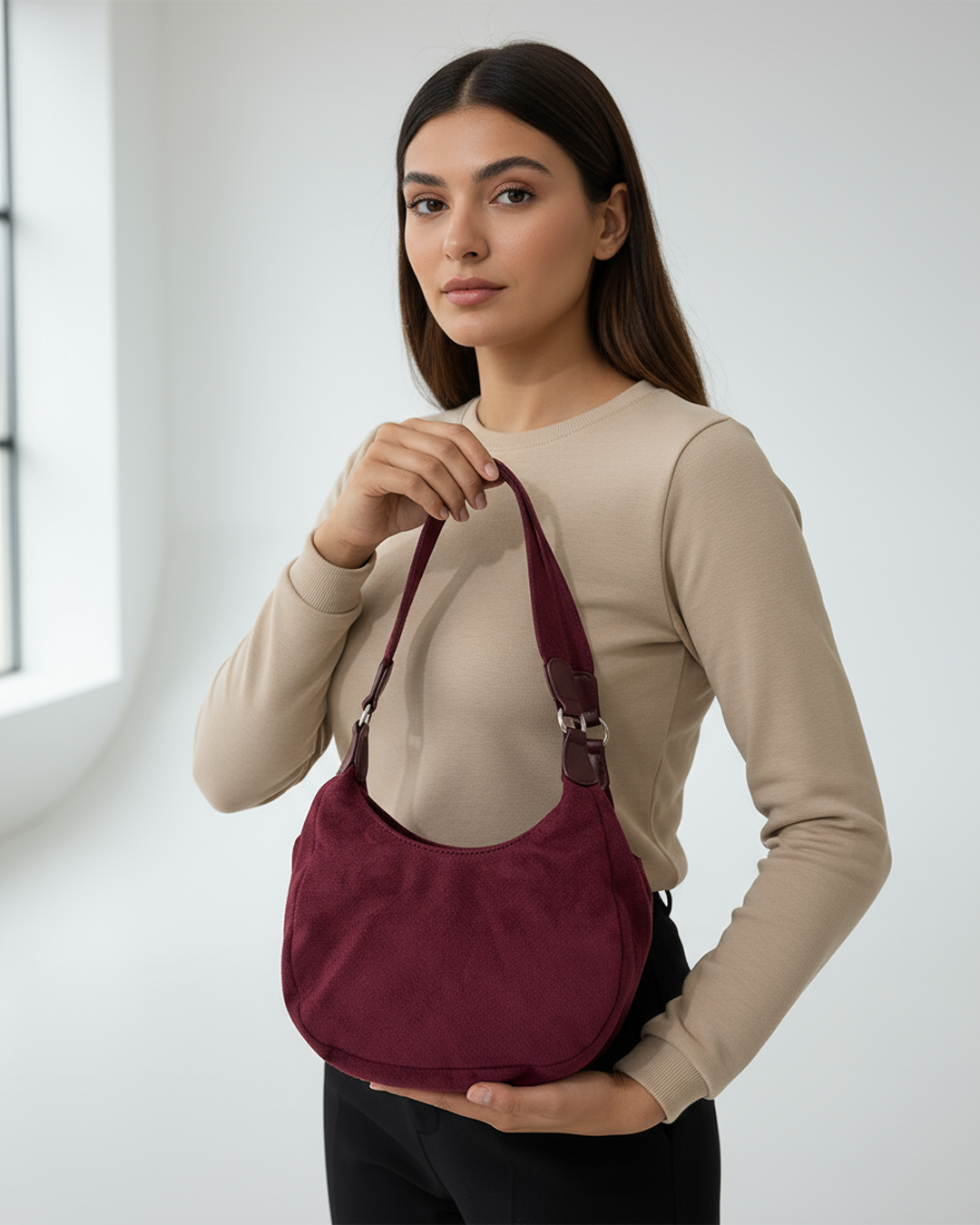 The Marlow Bag - Burgundy