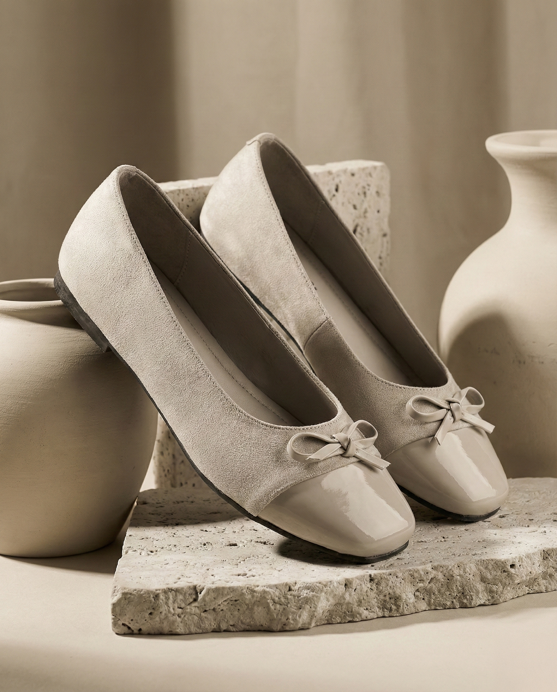 Luna Flat – Beige Main image