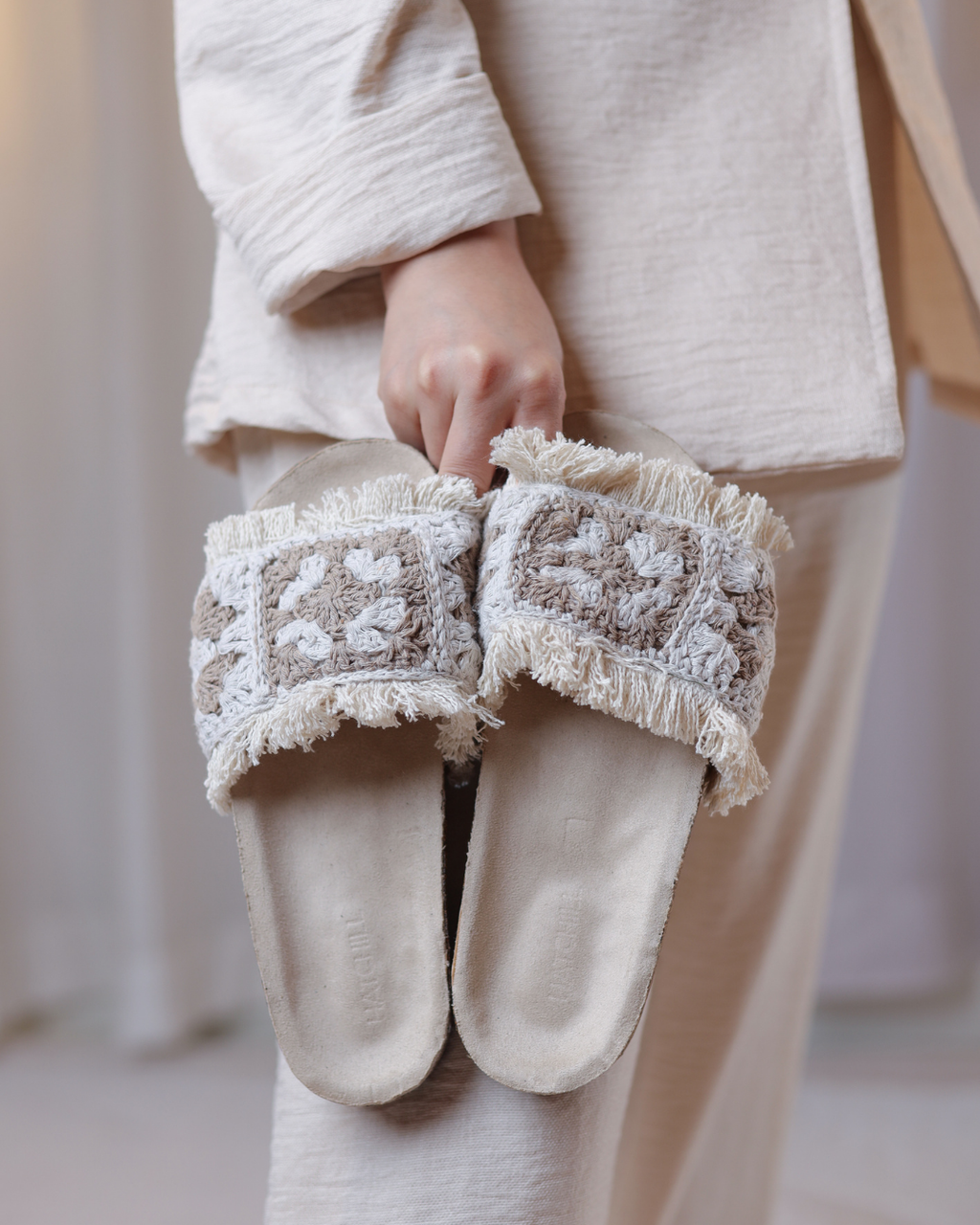 Sand Beige Crochet