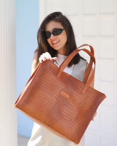 Earthbound Croc Tote