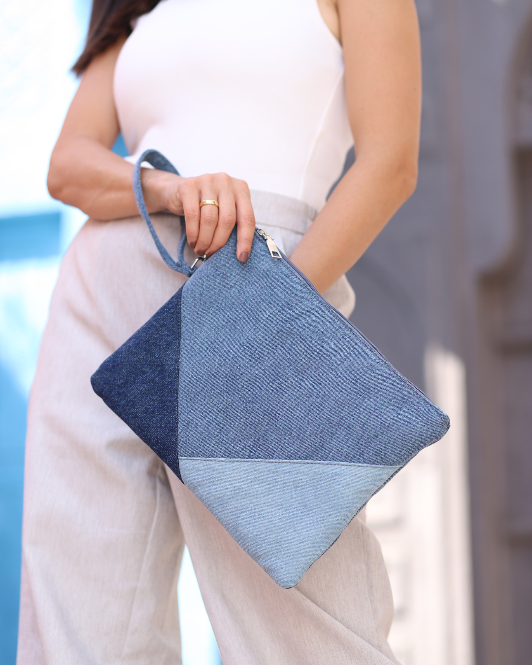 Indigo Fusion Clutch